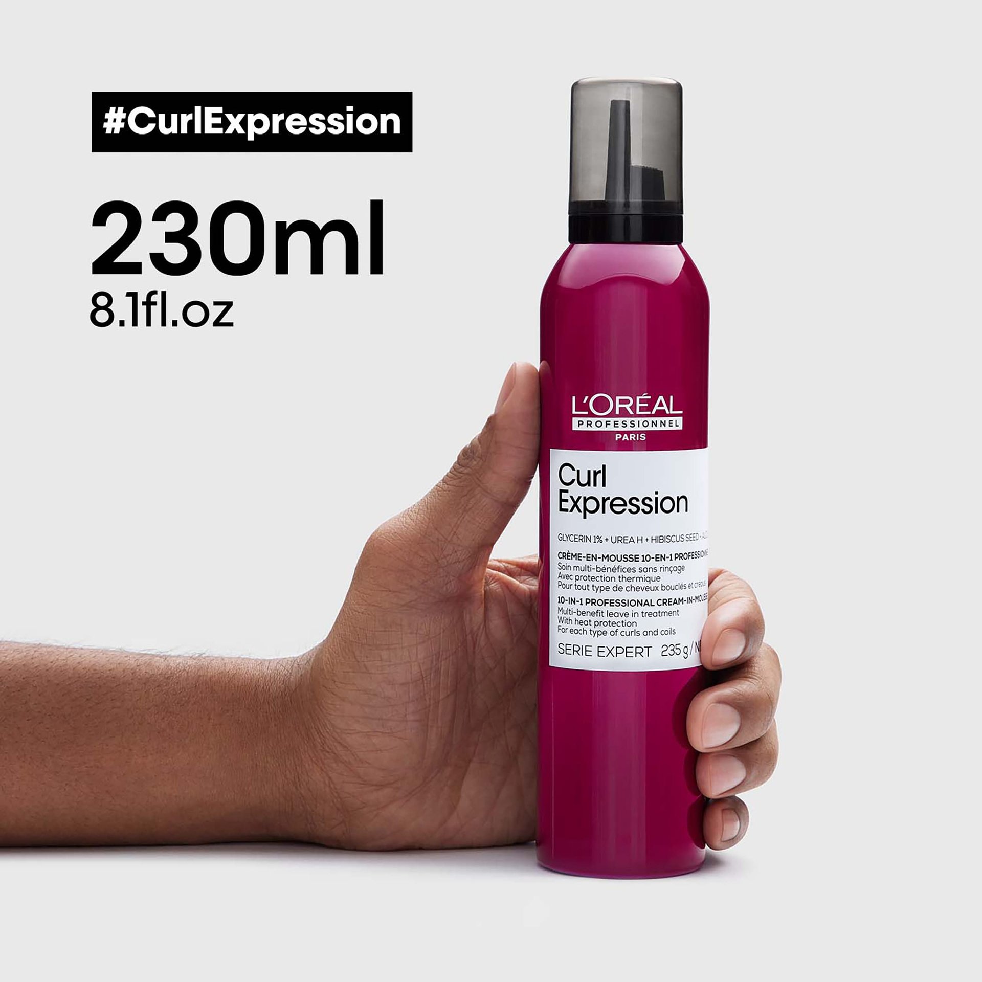 Curl expression the cream mousse for each type of curly & coily hair.