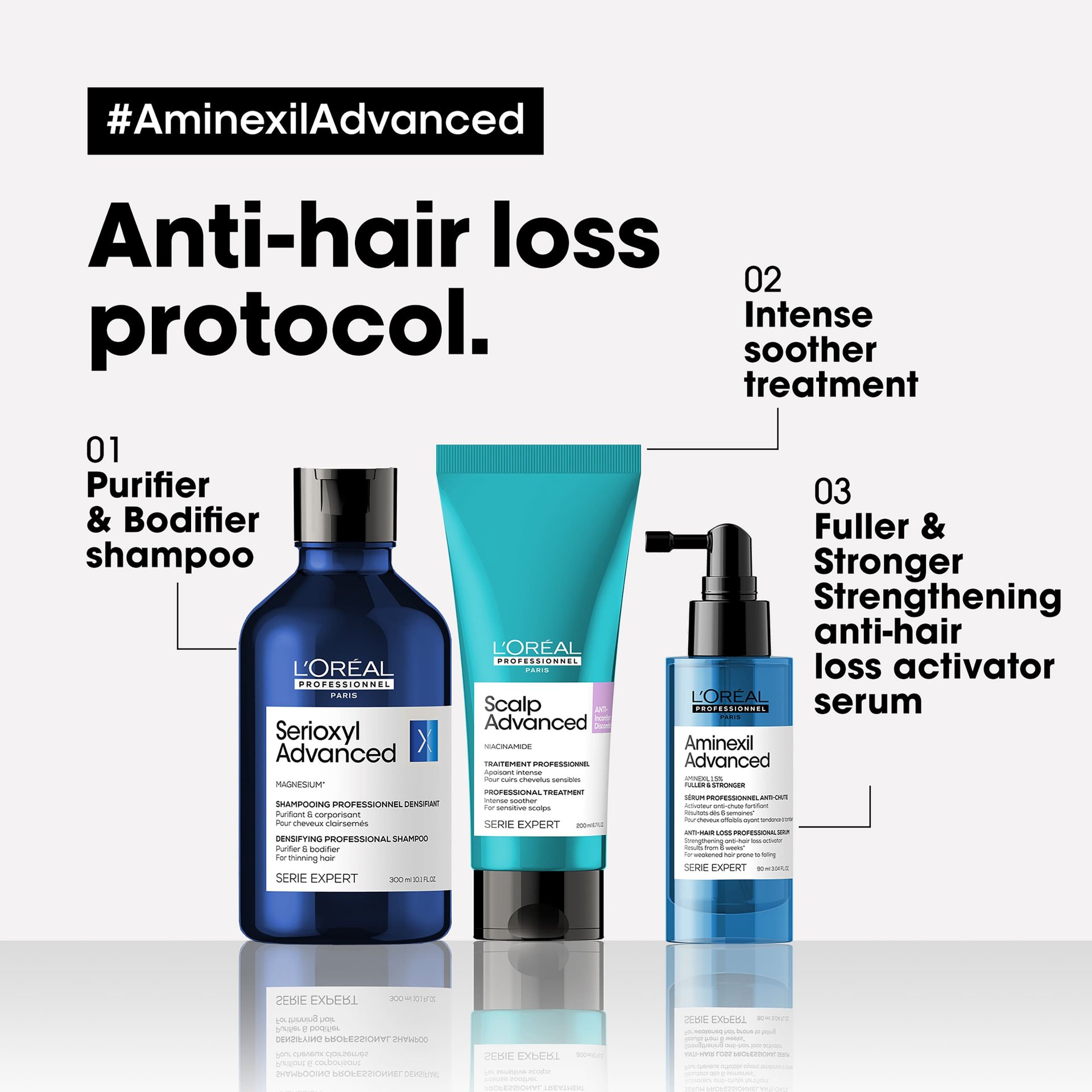 Scalp advanced anti discomfort intense soother treatment scalp health