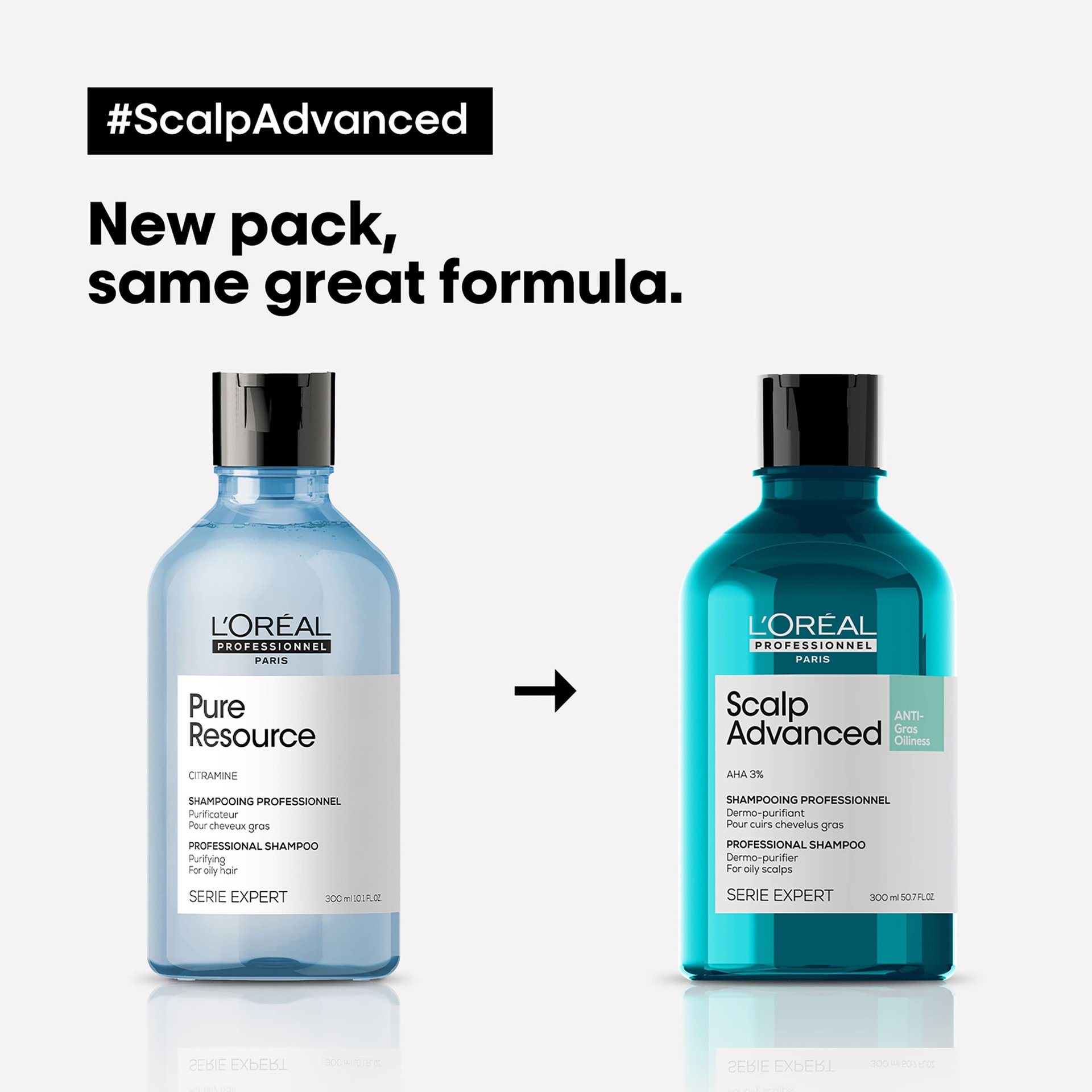 Scalp Advanced: 2-in-1 Purifying Clay Shampoo & Masque.