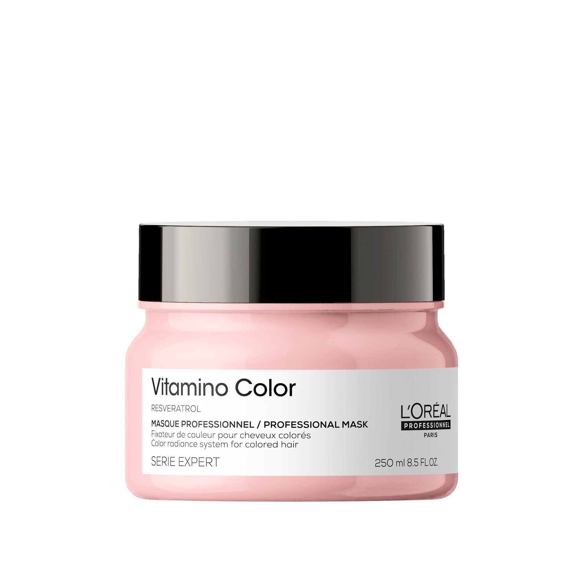 Vitamino Color maintain perfect colored hair with masque.