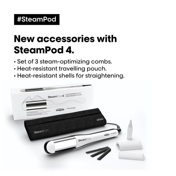 SteamPod 4 Professional styler with patented steam technology