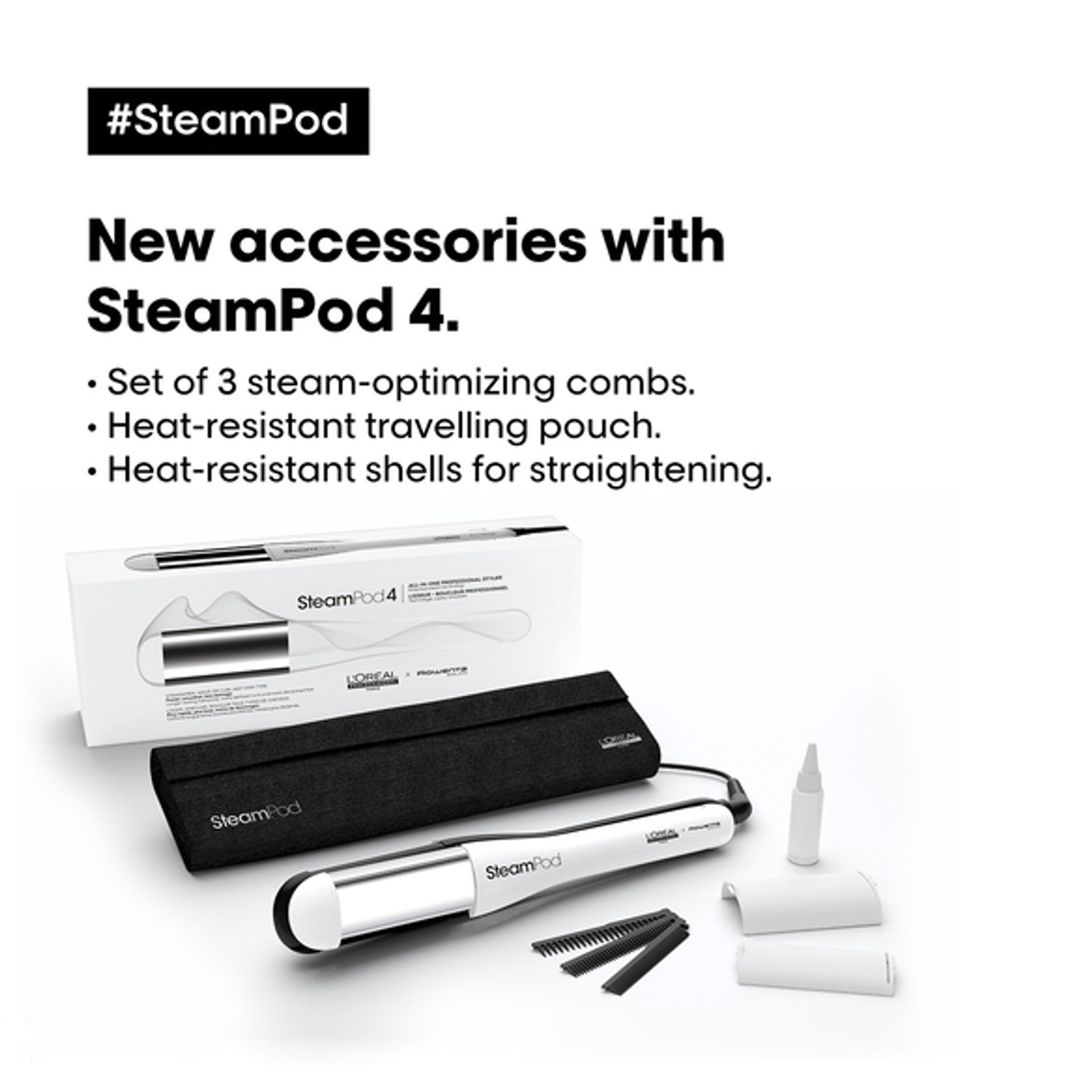 SteamPod 4, [HAIR TRANSFORMATION] We know how much you love before/after  looks!⭐ SteamPod 4 is definitely your go-to styler to create an infinity of  looks with 95%, By L'Oréal Professionnel