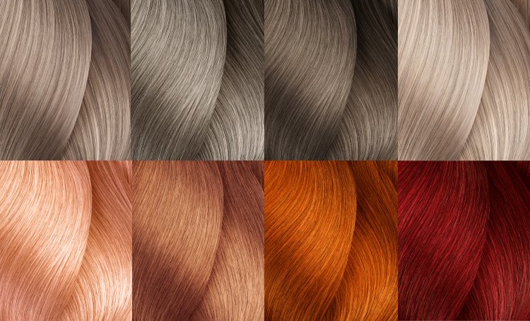 Close-up of creamy hair gloss texture on a neutral background, highlighting its smooth, rich, and nourishing formula