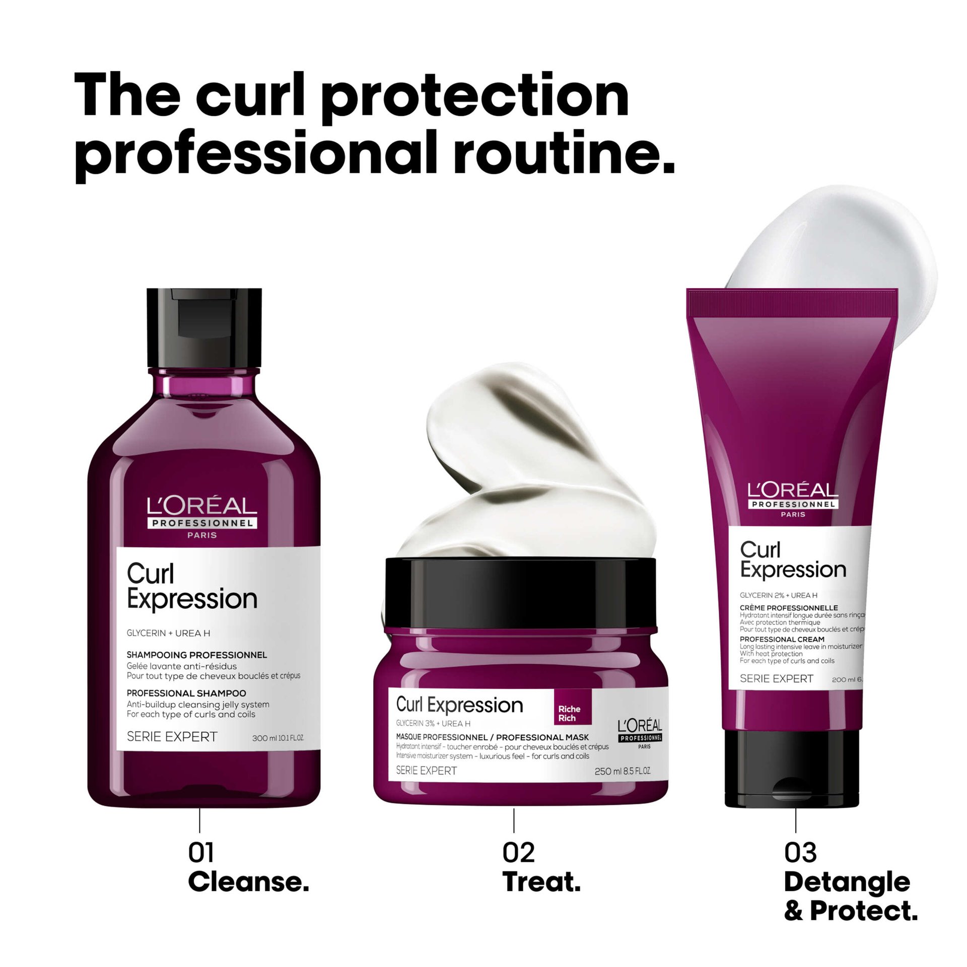 Curl expression the anti-buildup cleansing jelly shampoo. - L