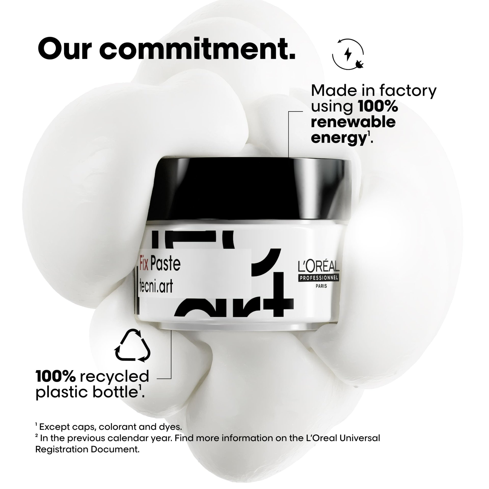 Style with Fix Paste to sculpt, define & matte-finish hold.