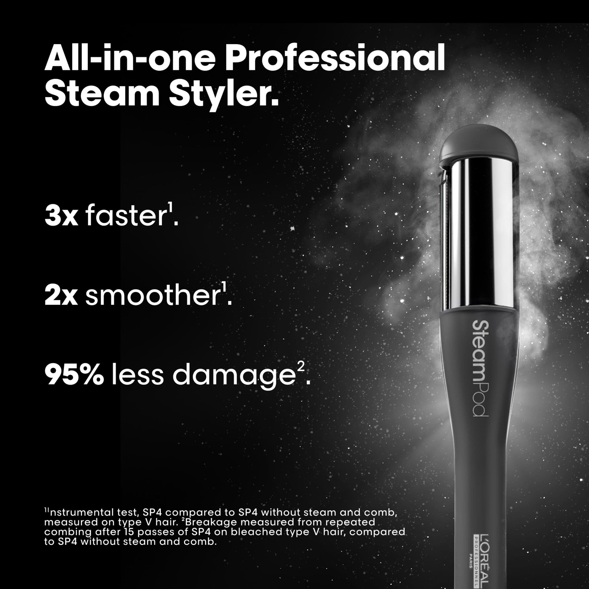 SteamPod 4 | Professional styler with patented steam technology